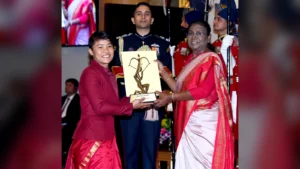 प्रधानमंत्री नरेंद्र मोदी ने नाओरेम रोशिबिना देवी को एशियाई खेलों में वुशु रजत पदक पर बधाई दी